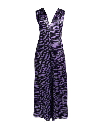ANTONELLA RIZZA Jumpsuits and Dungarees Purple 100% Silk