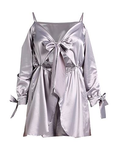 SUN SISTERS BEACHWEAR Tute e Salopette Grigio 97% Poliestere, 3% Elastan