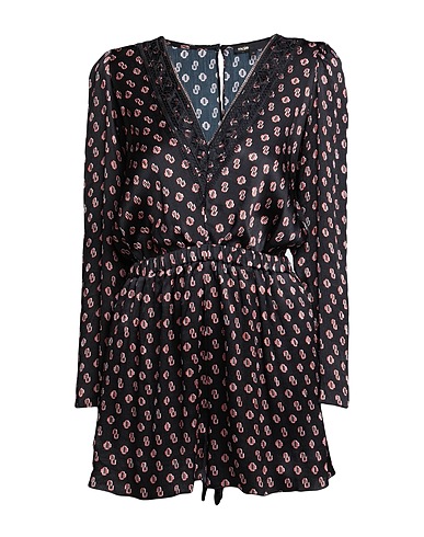 MAJE Jumpsuits and Overalls Black 100% Silk, Polyester