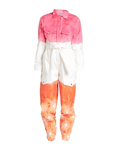 STELLA McCARTNEY Jumpsuits and Dungarees Magenta 98% Cotton, 2% Elastane