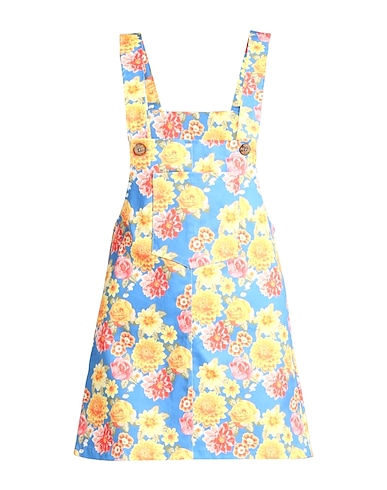 C'EST LA V Latzhose Azurblau 97% Baumwolle, 3% Elastan