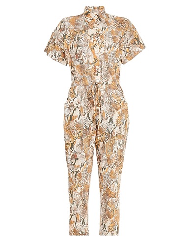 ENZA COSTA Jumpsuits and Overalls Beige 100% Cotton