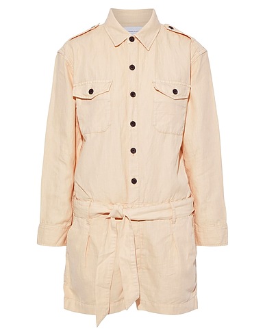 CURRENT/ELLIOTT Jumpsuits and Dungarees Beige 59% Cotton, 41% Linen