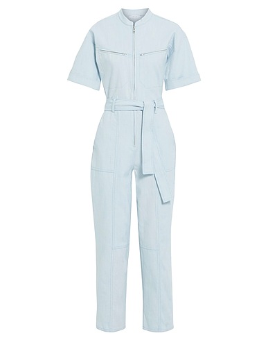 IRIS & INK Jeans-Overalls Himmelblau 86% Baumwolle, 12% Polyester, 2% Andere Fasern
