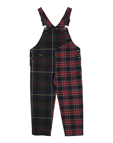 DOLCE&GABBANA Kids’ dungarees Red 94% Virgin Wool, 4% Polyamide, 2% Elastane