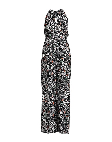 ATTIC AND BARN Jumpsuits and Overalls Black 100% Silk