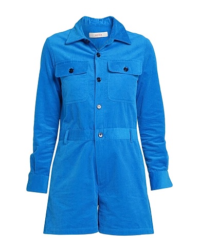 JUCCA Jumpsuits and Overalls Azure 100% Cotton