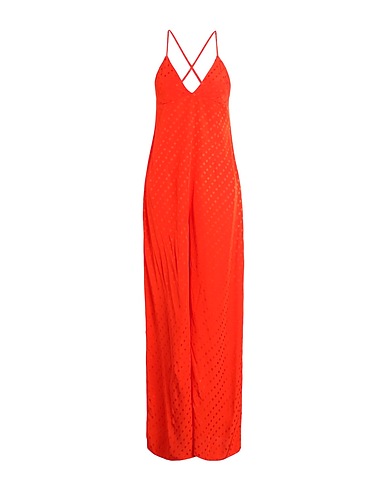 TOPSHOP Jumpsuits and Dungarees Orange 100% Viscose