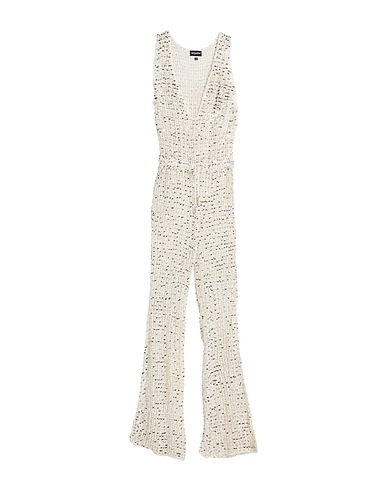 RETROFÊTE Jumpsuits and Dungarees Off white 100% Viscose