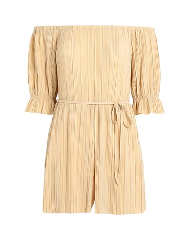 EDITED Combinaisons et Salopettes Mae Playsuit 
 Sable 100% Polyester recyclé