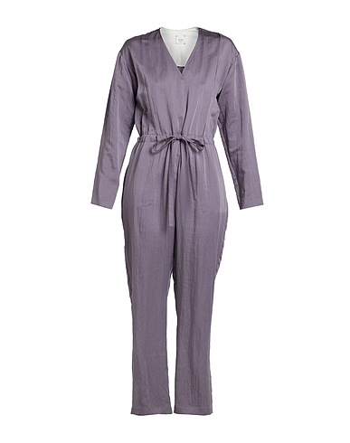 ALYSI Jumpsuits and Dungarees Dark purple 54% Modal, 41% Viscose, 5% Polyamide