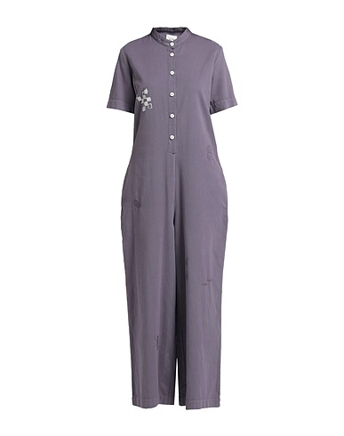 ALYSI Jumpsuits and Dungarees Dark purple 100% Cotton