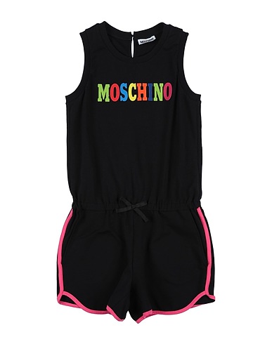 MOSCHINO TEEN Tuta Intera Bambini Nero 96% Cotone, 4% Elastan