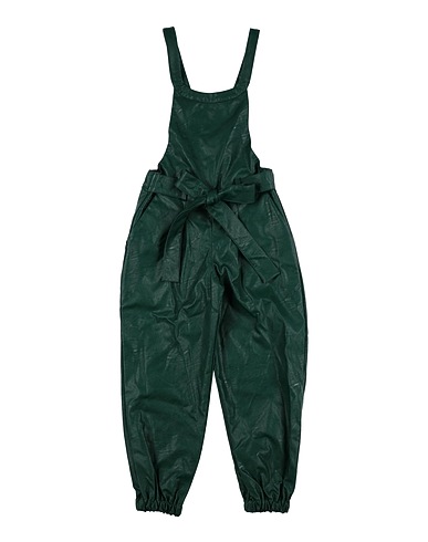 VICOLO Salopette Bambini Verde scuro 50% Viscosa, 50% Poliuretano