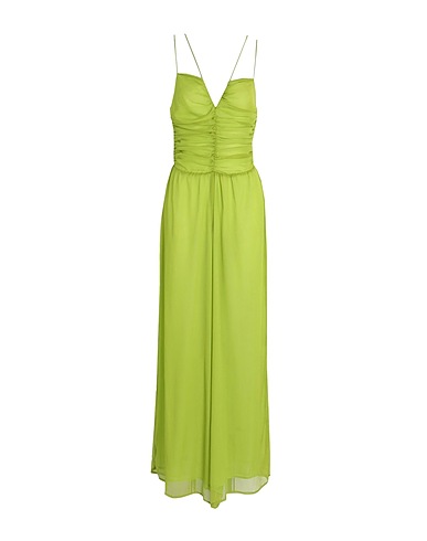 WEILI ZHENG Jumpsuits and Dungarees Lime green 100% Polyester