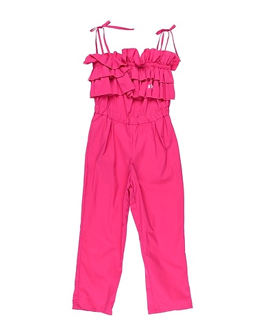 MSGM キッズジャンプスーツ フューシャ コットン 66% / ナイロン 31% / ポリウレタン 3%