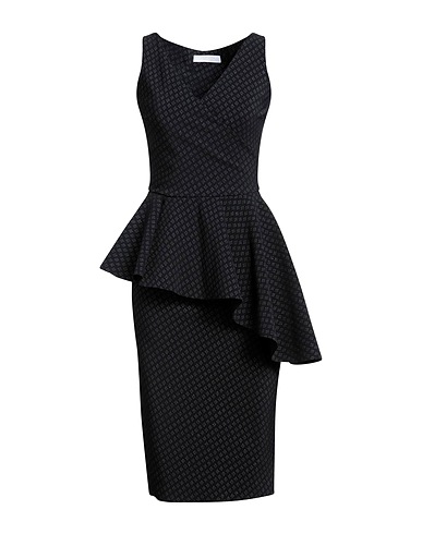 CHIARA BONI LA PETITE ROBE Midi dress Black 72% Polyamide, 28% Elastane