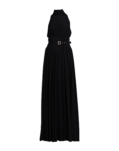 SIMONA CORSELLINI Jumpsuits and Dungarees Black 83% Acetate, 17% Silk