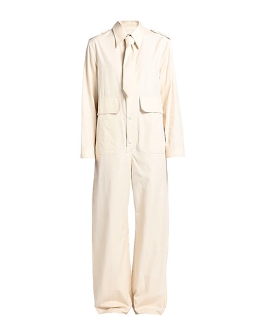 MM6 MAISON MARGIELA Jumpsuits and Dungarees Beige 62% Cotton, 38% Lyocell