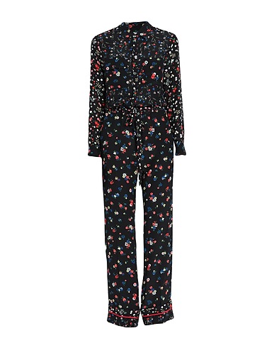 REDValentino Jumpsuits and Dungarees Black 100% Silk, Polyester