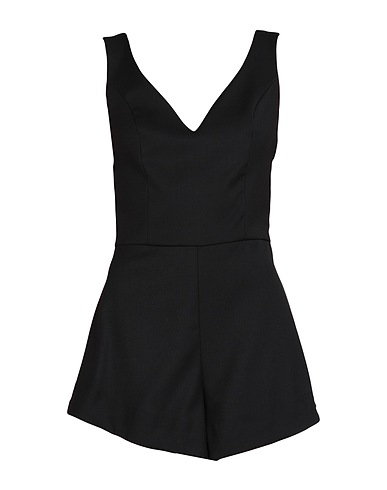 JIJIL Jumpsuits and Dungarees Black 66% Polyester, 33% Viscose, 1% Elastane