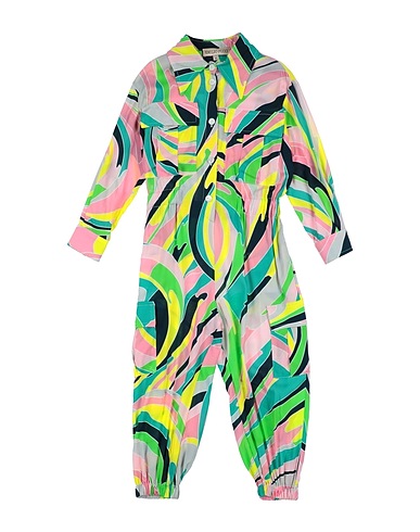 PUCCI Kids’ jumpsuit Pink 97% Viscose, 3% Elastane