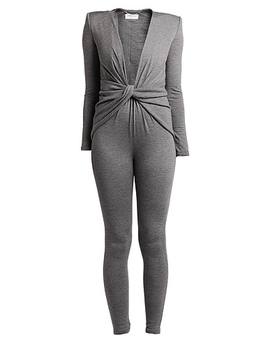 SAINT LAURENT Jumpsuits and Dungarees Taupe 100% Wool