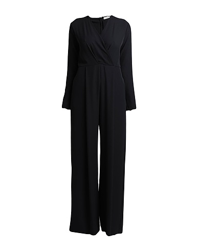 SUOLI オールインワン＆サロペット ブラック ポリエステル 92% / ポリウレタン 8%