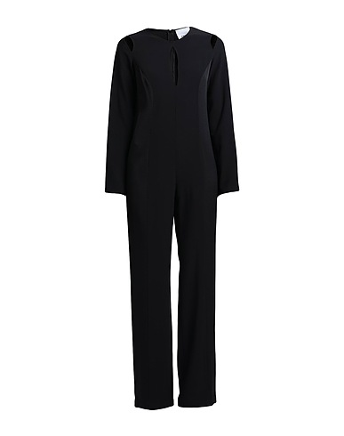 ERIKA CAVALLINI Jumpsuits and Dungarees Black 53% Viscose, 47% Acetate