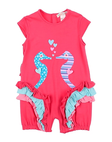 AGATHA RUIZ DE LA PRADA Playsuits 95% Cotton, 5% Elastane