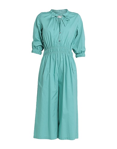 KATIA GIANNINI Jumpsuits and Overalls Emerald green 100% Cotton