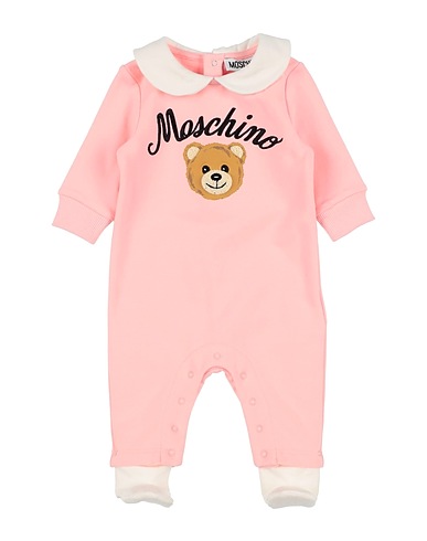 MOSCHINO BABY Baby jumpsuit  95% Cotton, 5% Elastane, Polyester
