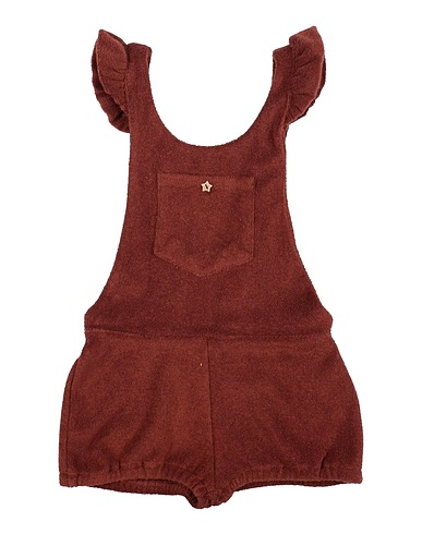 ÉMILE ET IDA Overalls, Salopettes und Kostüme Braun 80% Baumwolle, 20% Polyester