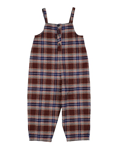 TINYCOTTONS Kids’ jumpsuit Brown 100% Cotton
