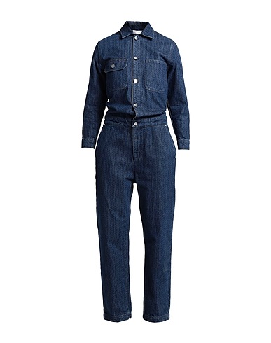 REDValentino Denim dungaree Blue 100% Cotton