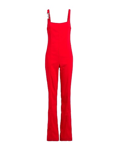 PATRIZIA PEPE Jumpsuits and Dungarees Red 97% Polyester, 3% Elastane