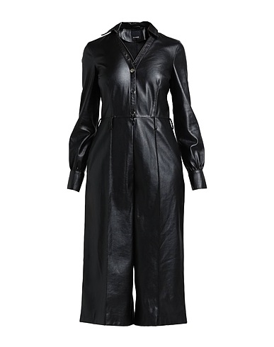 PINKO Overalls & Latzhosen Schwarz 100% Polyester, Polyurethan