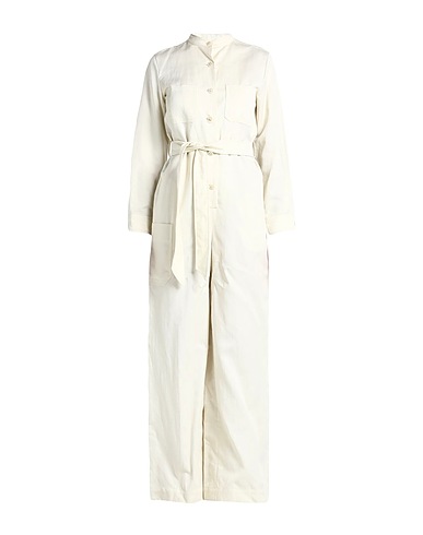 WEEKEND MAX MARA Jumpsuits and Overalls Ivory 54% Cotton, 46% Linen