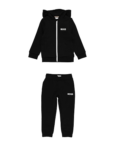 BOSS Tuta da ginnastica Nero 87% Cotone, 13% Poliestere, Elastan
