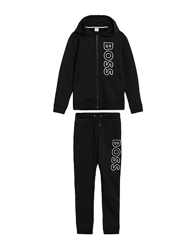 BOSS Sportanzug Schwarz 87% Baumwolle, 13% Polyester, Elastan