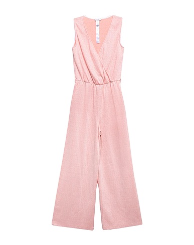LIU •JO Kids’ jumpsuit Light pink 45% Polyester, 30% Viscose, 21% Polyamide, 4% Elastane