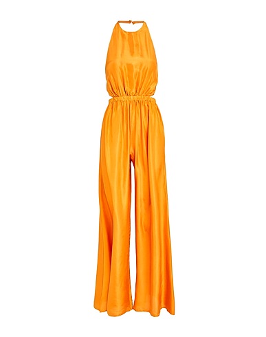 FORTE_FORTE Jumpsuits and Dungarees Apricot 100% Silk