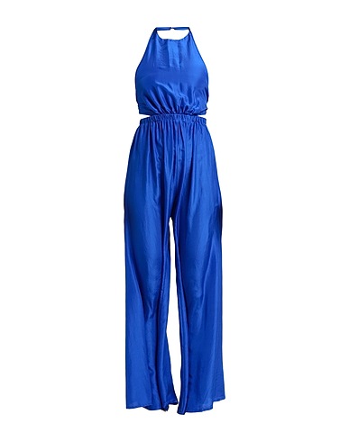 FORTE_FORTE Jumpsuits and Dungarees Bright blue 100% Silk