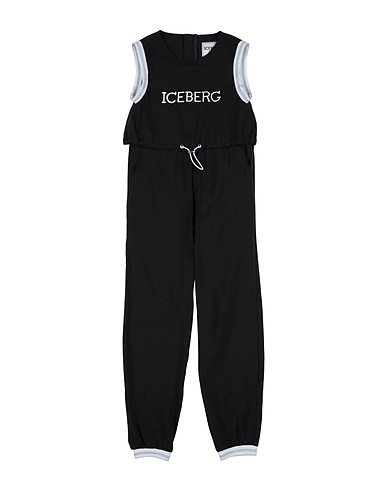 ICEBERG Kids’ jumpsuit Black 100% Viscose