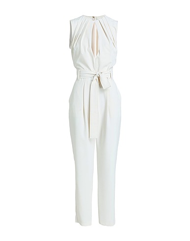 PINKO Jumpsuits and Dungarees Ivory 100% Polyester