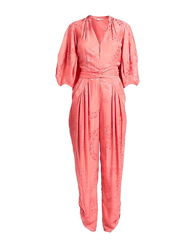 STELLA McCARTNEY Jumpsuits and Overalls Coral 53% Viscose, 47% Silk
