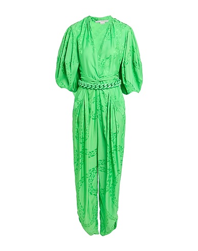 STELLA McCARTNEY Jumpsuits and Overalls Green 53% Viscose, 47% Silk