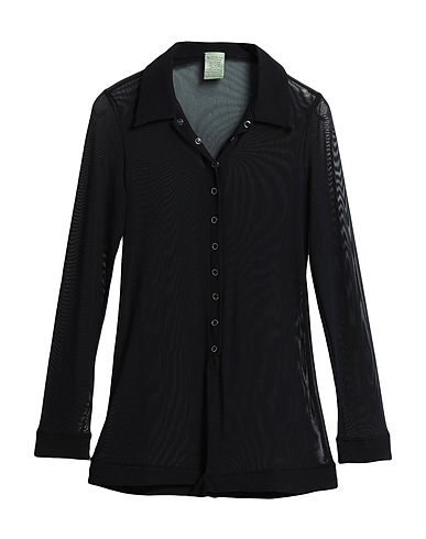 NOT AFTER TEN Jumpsuits and Dungarees Black 92% Polyamide, 8% Elastane