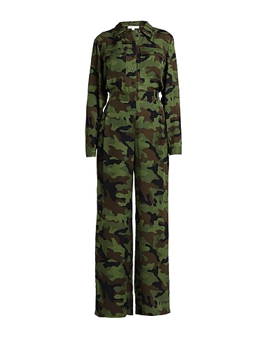 MICHAEL MICHAEL KORS Jumpsuits and Dungarees Military green 100% Silk