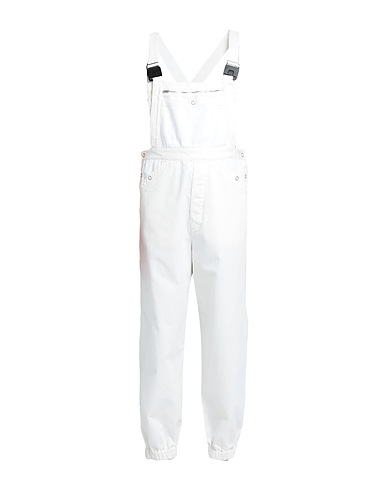 UNDERCOVER Salopette Avorio 100% Cotone